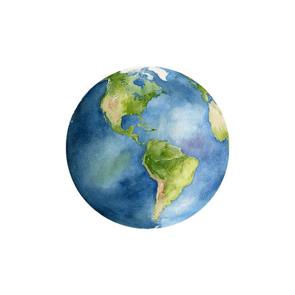 Illustration : une planète Terre